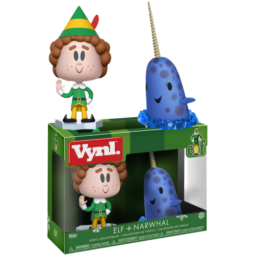 Elf - Buddy and Narwhal Vynl. Vinyl Figure 2-Pack