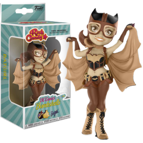 DC Bombshells - Batgirl Sepia Rock Candy 5 Inch Vinyl Figure 