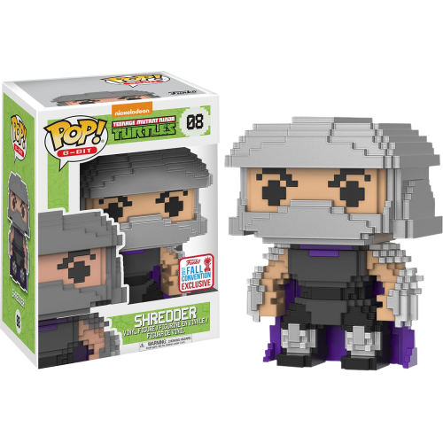 Teenage Mutant Ninja Turtles - Shredder 8-Bit Pop! Vinyl Figure (2017 Fall Convention Exclusive)