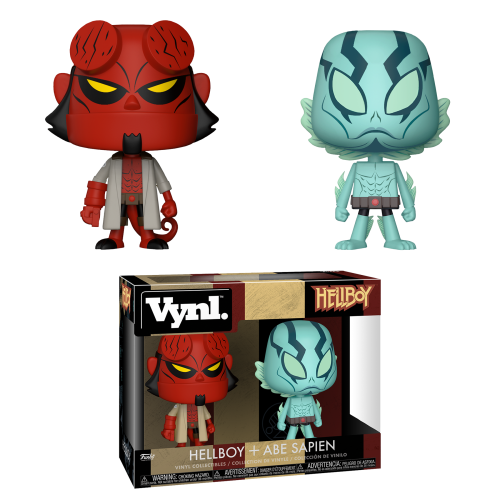 Hellboy - Hellboy and Abe Sapien Vynl. Vinyl Figure 2-Pack