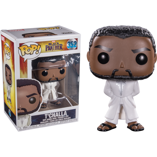 Black Panther (2018) - Black Panther in White Robe Pop! Vinyl Figure