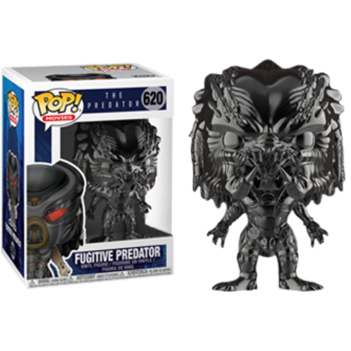 The Predator (2018) - Fugitive Predator Chrome Pop! Vinyl Figure 