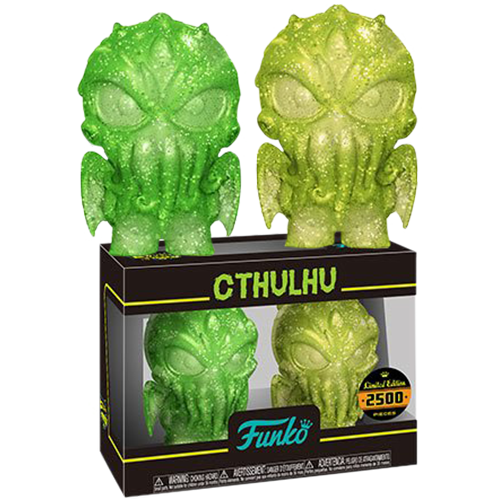HP Lovecraft - Cthulhu Yellow and Green XS Hikari Vinyl Figure 2-Pack