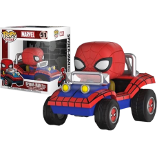 Spider-Man - Spider-Man with Spider Mobile Pop! Rides Vinyl Figure