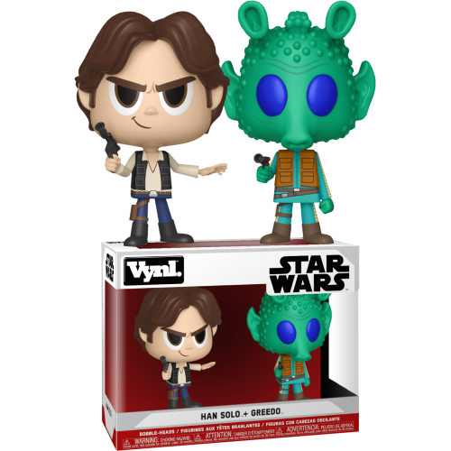 Star Wars - Han Solo and Greedo Vynl. Vinyl Figure 2-Pack
