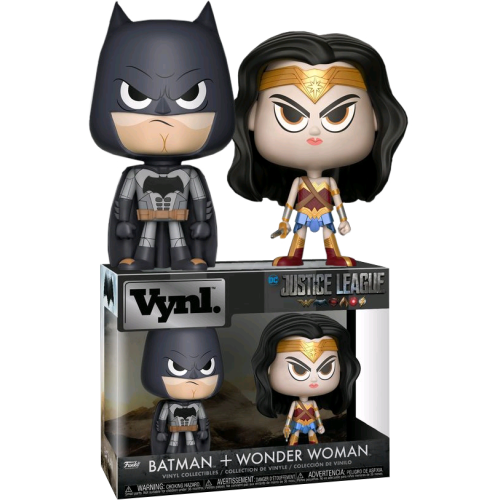 Justice League (2017) - Batman and Wonder Woman Vynl. Vinyl Figure 2-Pack