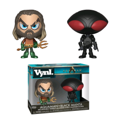 Aquaman (2018) - Aquaman and Black Manta Vynl. Vinyl Figure 2-Pack 