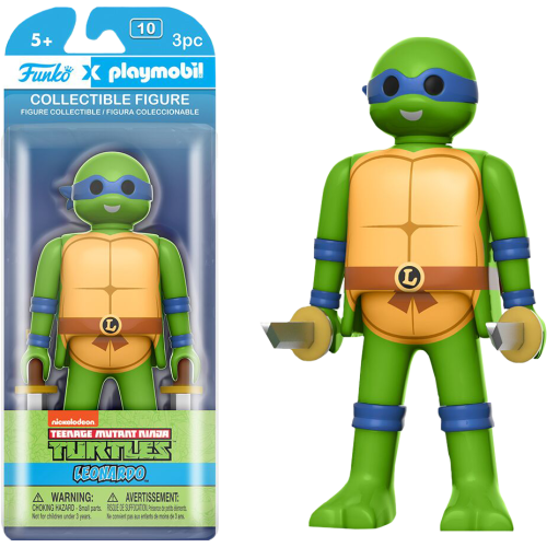 Teenage Mutant Ninja Turtles - Leonardo Playmobil 6 Inch Action Figure