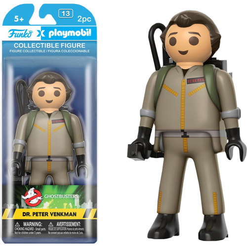 Ghostbusters - Peter Venkman Playmobil 6 Inch Action Figure
