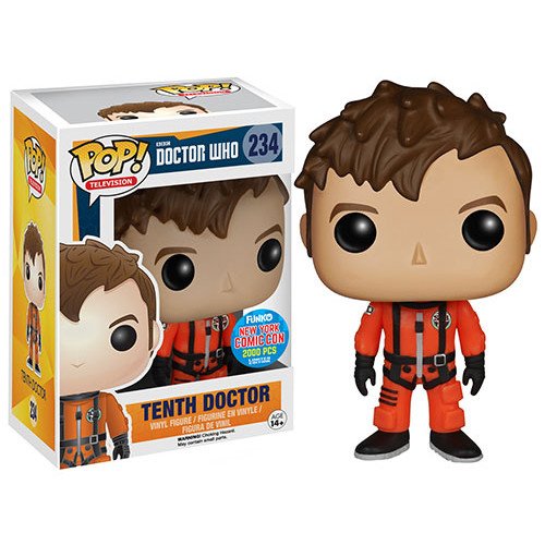 Doctor Who - 10th Doctor in Orange Spacesuit Pop! Vinyl Figure (2015 New York Comicon Exclusive)