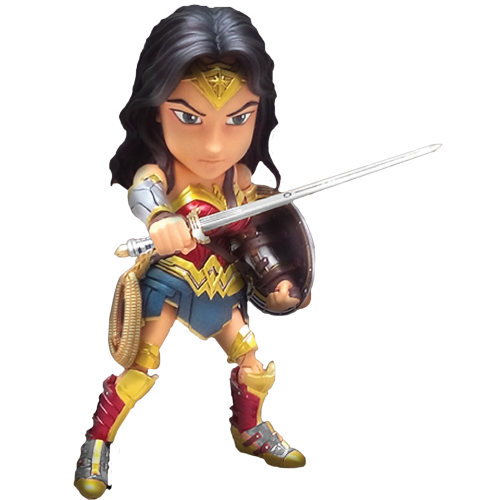 Batman vs Superman - Wonder Woman Hybrid Metal Figuration 6 Inch Action Figure