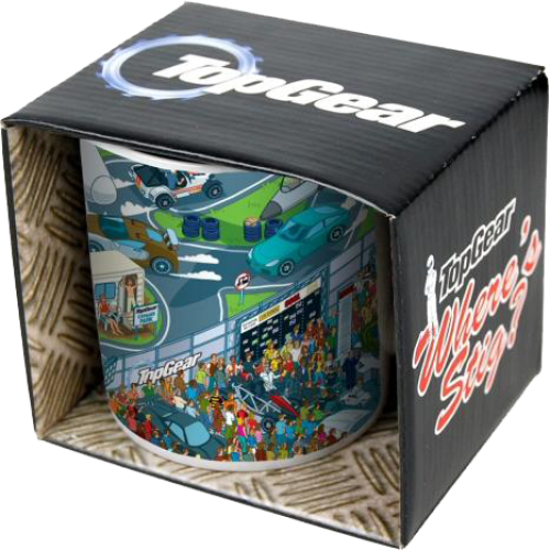 Top Gear - Where's Stig Studio Scene Mug