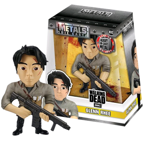 The Walking Dead - Glenn 4 Inch Metals Die-Cast Action Figure