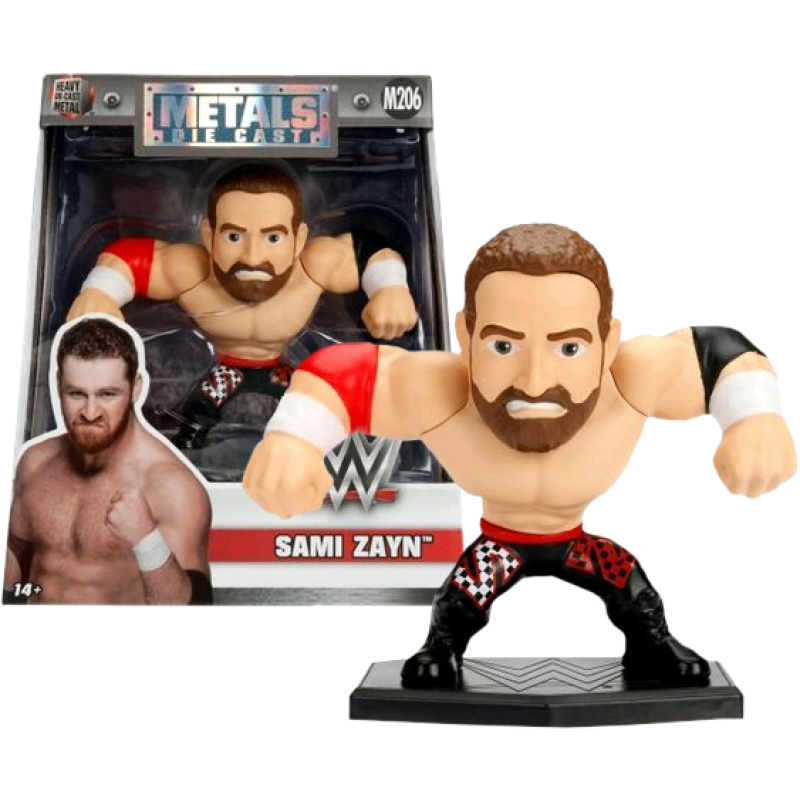 WWE Sami Zayn 4 Inch Metals Die Cast Action Figure