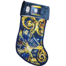 Doctor Who - Exploding TARDIS Van Gogh Christmas Stocking