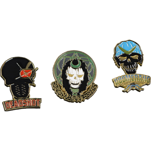 Suicide Squad - Lapel Pin Set #1