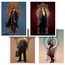 Fantastic Beasts and Where to Find Them - Art Print Set 3