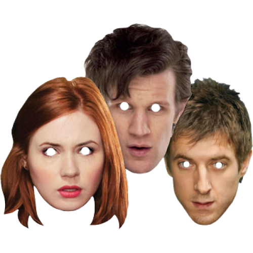 Doctor Who - Companions Face Mask 3-Pack