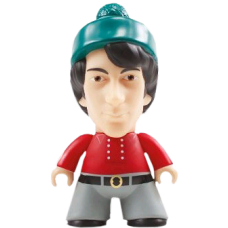 The Monkees - Michael Nesmith Titans 4.5 Inch Vinyl Figure