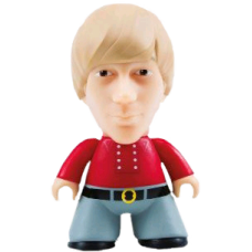 The Monkees - Peter Tork Titans 4.5 Inch Vinyl Figure