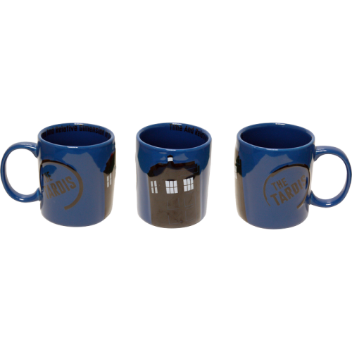 Doctor Who - TARDIS 2D Relief Mug