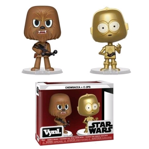 Star Wars - Chewbacca and C-3PO Vynl. Vinyl Figure 2-Pack