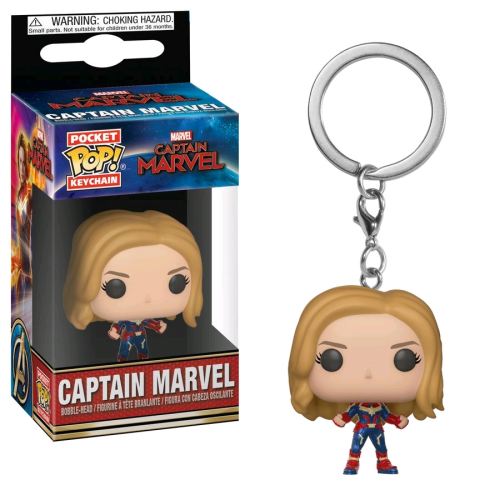 Captain Marvel (2019) - Captain Marvel Pocket Pop! Keychain