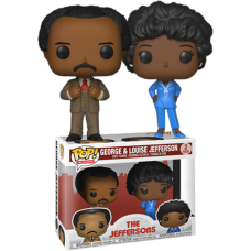 The Jeffersons - George and Louise Pop! Vinyl 2-pack