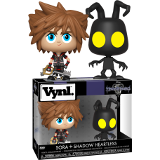 Kingdom Hearts III - Sora and Heartless Vynl. Vinyl Figure 2-Pack