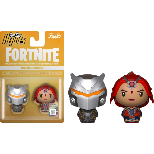 Fortnite - Omega Full Armor and Valor Pint Size Hero 2-pack