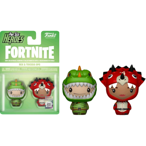 Fortnite - Rex and Tricera Ops Pint Size Hero 2-pack