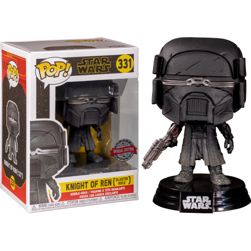 Star Wars Episode IX: The Rise Of Skywalker - Knight Of Ren with Blaster Rifle Pop! Vinyl Figure