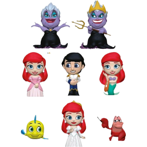 The Little Mermaid - Series 01 3 Inch Scale Mini Vinyl Figure (Display of 12)