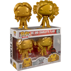 WWE - Ric Flair and Charlotte Flair Pop! Vinyl Figure 2-Pack WWE - Ric Flair and Charlotte Flair Pop! Vinyl Figure 2-Pack