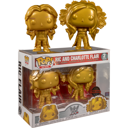 WWE - Ric Flair and Charlotte Flair Pop! Vinyl Figure 2-Pack