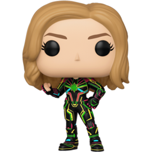 Captain Marvel (2019) - Captain Marvel in Neon Suit Pop! Vinyl Figure
