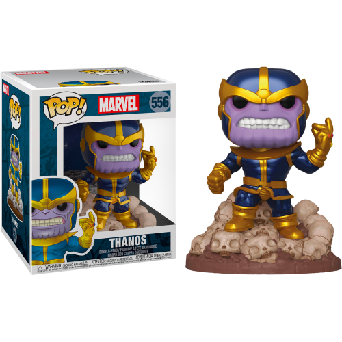 The Infinity Gauntlet - Thanos Snap Metallic 6 Inch Deluxe Pop! Vinyl Figure