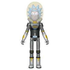 Rick and Morty - Space Suit Rick Metallic US Exclusive Action Figure