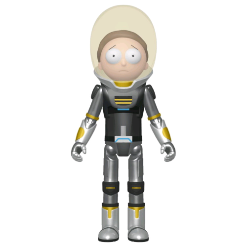 Rick and Morty - Space Suit Morty Metallic Action Figure