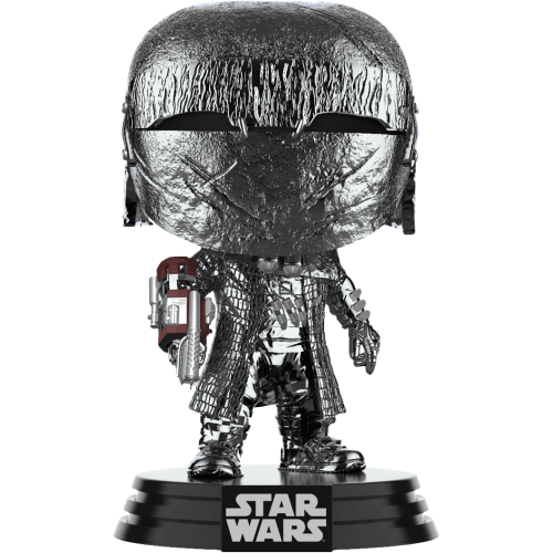 Star Wars Episode IX: The Rise Of Skywalker - Knight Of Ren with Cannon Hematite Chrome Pop! Vinyl Figure