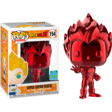 Dragon Ball Z - Red Chrome Vegeta Pop! Vinyl Figure (2019 Summer Convention Exclusive) - **Sold as Out of Box**