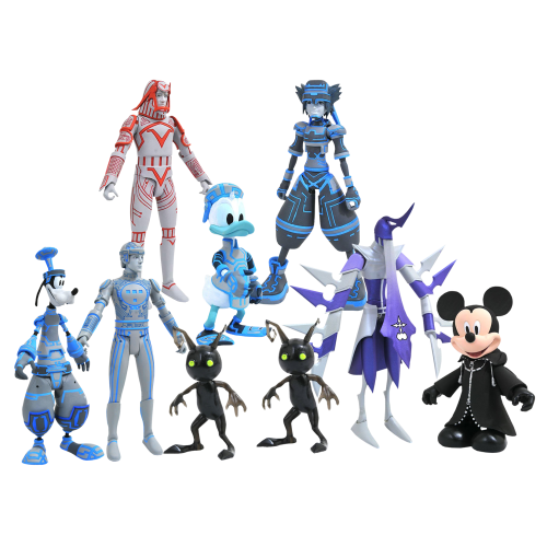 Kingdom Hearts II - Series 3 1/10th Scale Action Figure Assortment (Set of 3)