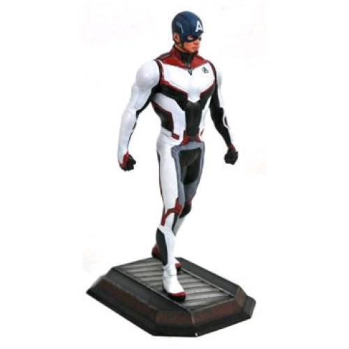 Avengers 4: Endgame - Captain America Team Suit Marvel Gallery 9 Inch PVC Diorama Statue