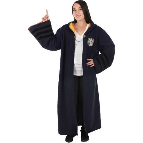 Fantastic Beasts 2: The Crimes of Grindelwald - Hufflepuff Vintage Hogwarts Robe Adult Costume Replica (One Size Fits Most)