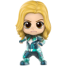 Captain Marvel (2019) - Captain Marvel Starforce Cosbaby Hot Toys Bobble-Head Figure