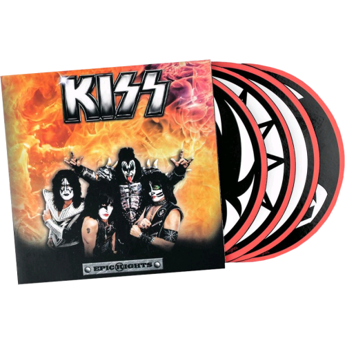 Kiss - Round Coaster Set