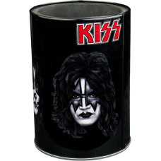 Kiss - Band Faces Metal Can Cooler