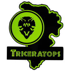 Jurassic Park - Triceratops Map Enamel Pin