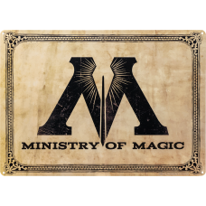 Harry Potter - Ministry of Magic Tin Sign