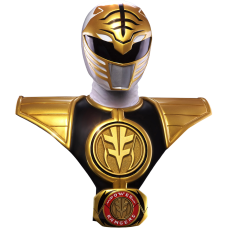 Mighty Morphin' Power Rangers - White Ranger 1:1 Scale Life-Size Bust